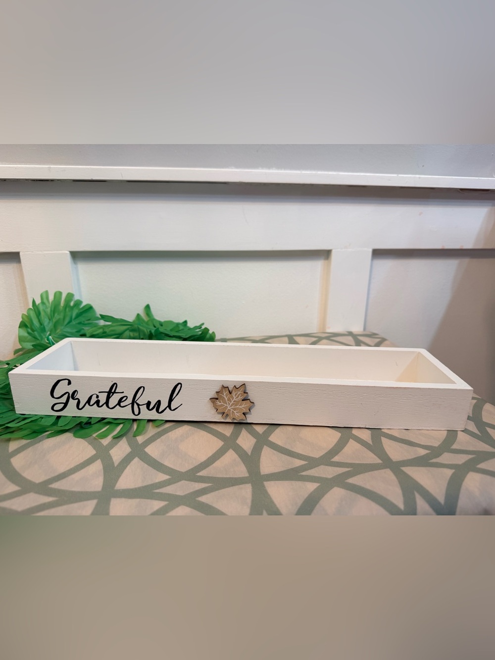 4/$25 • Grateful Wooden Display Box/Shelf
